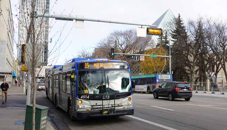 Edmonton New Flyer D60LFR 4914